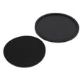thumbnail image 1 of Unique Bargains Water Absorbing Drink Coaster Set Black, 1 of 5