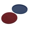 thumbnail image 1 of Unique Bargains Water Absorbing Drink Coaster Set Wine Red Navy Blue, 1 of 5