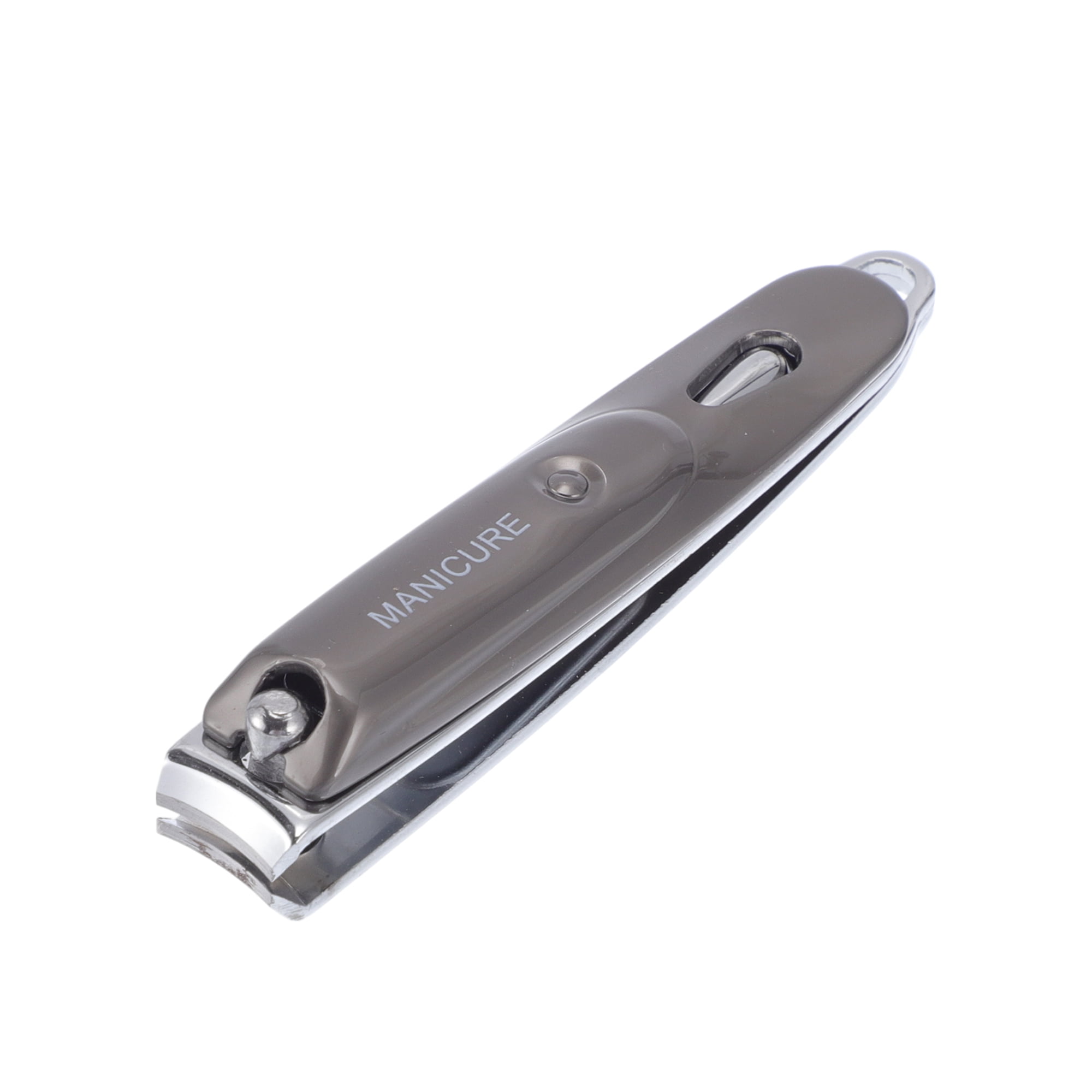 Unique Bargains Water Drip Nail Clippers 3.23"x0.59" Gray 1 Pc