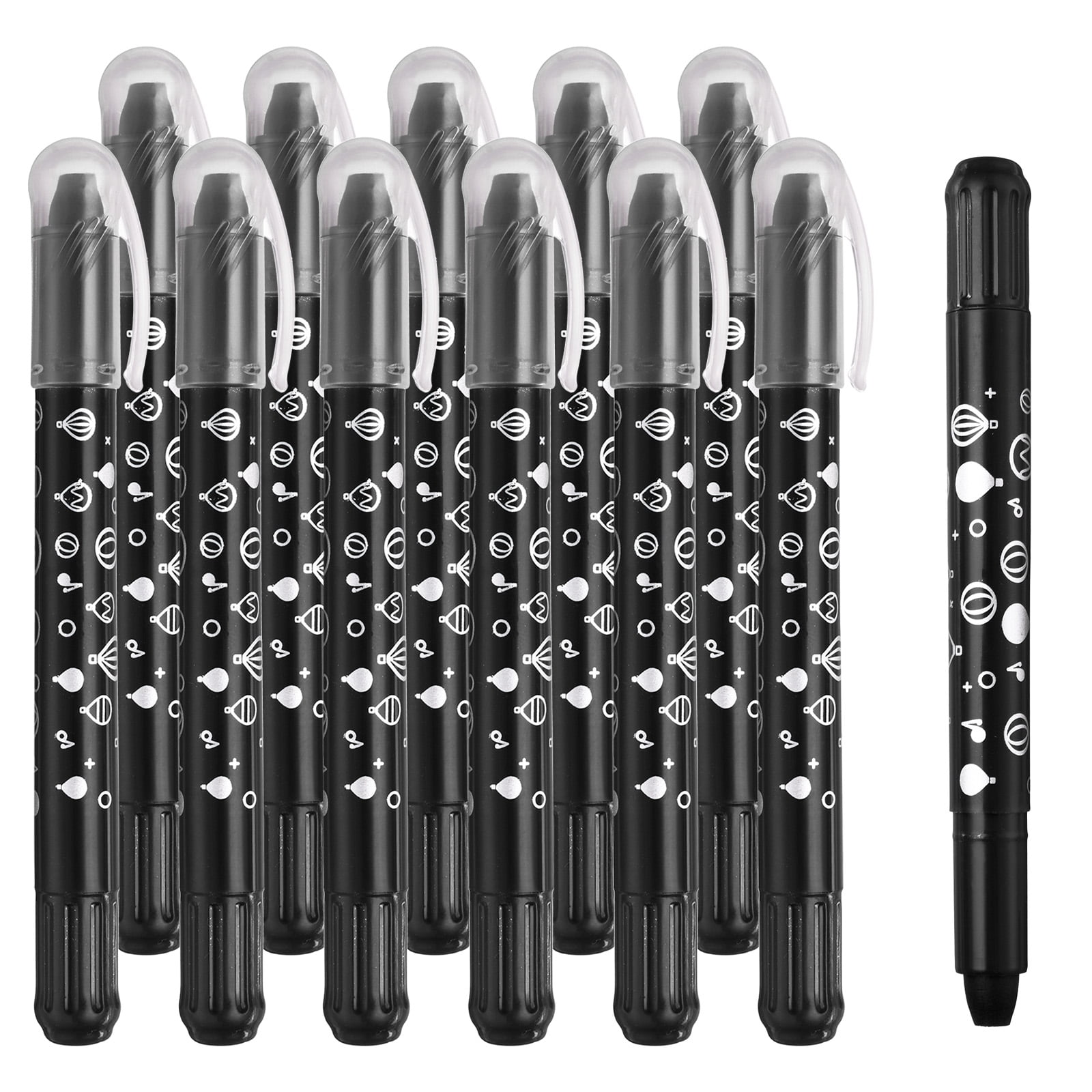 Unique Bargains Watercolor Crayon Pencils for Coloring, Drawing, Painting Black