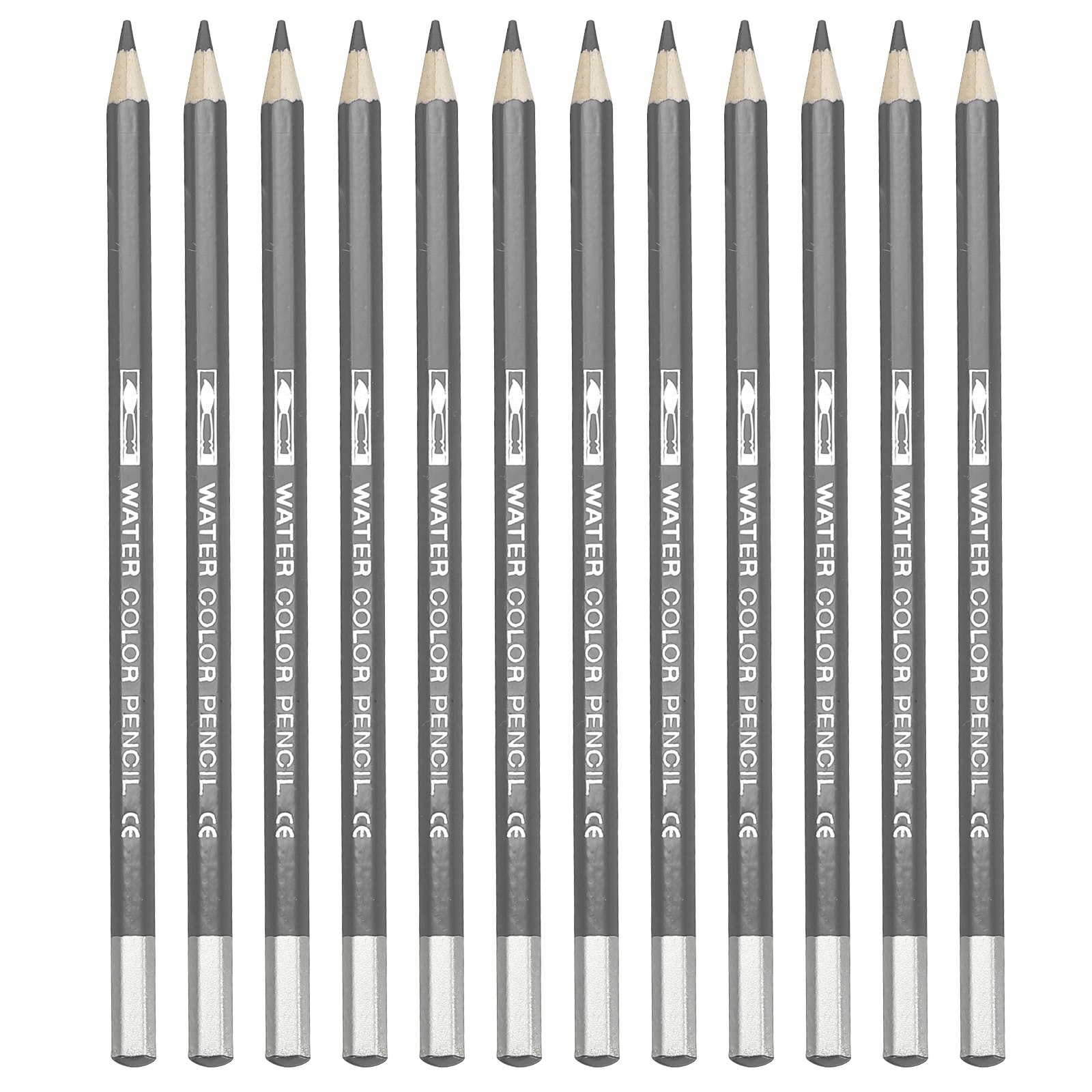 Unique Bargains Watercolor Pencil for Coloring, Drawing, Painting Gray
