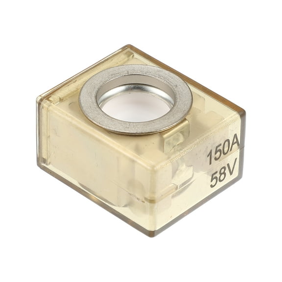 Unique Bargains Waterproof 150A Marine Rated Battery Fuse Terminal Fuse Only 58V DC Maximum