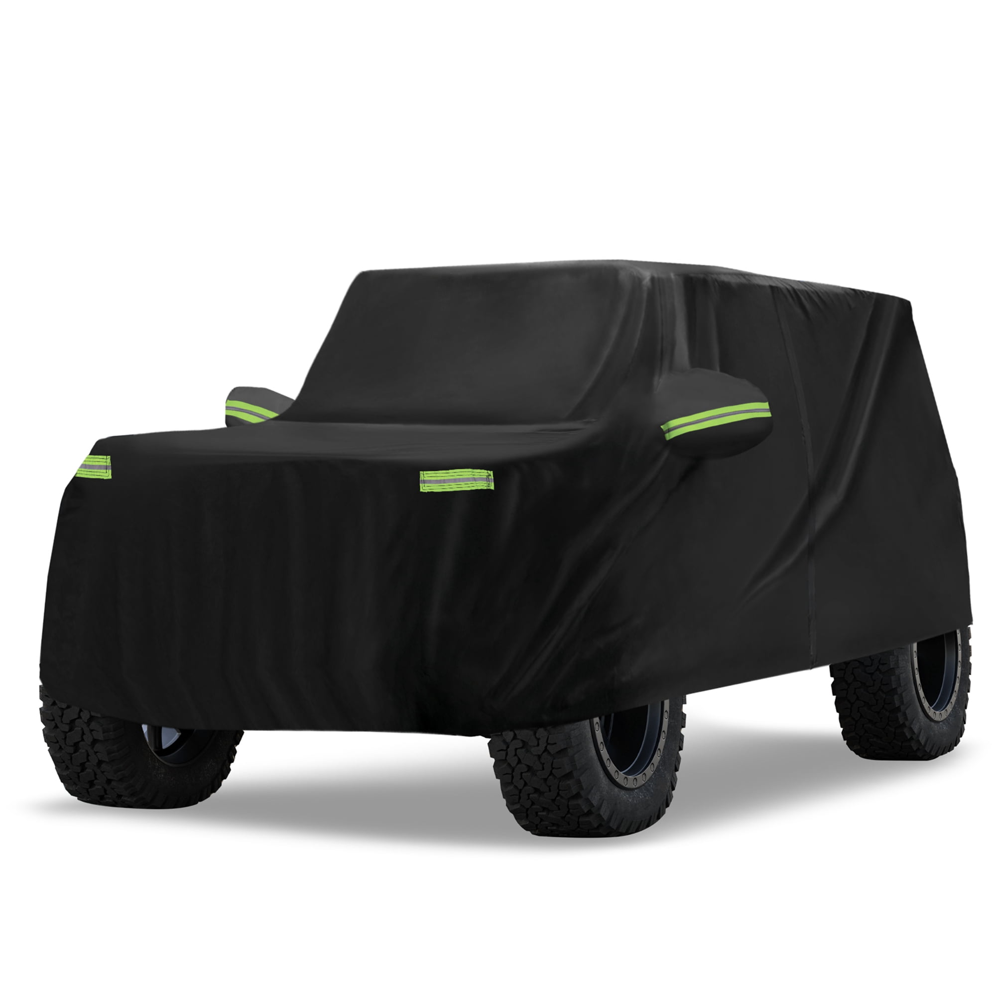 Unique Bargains Waterproof Car Cover 210D Oxford Cloth Black