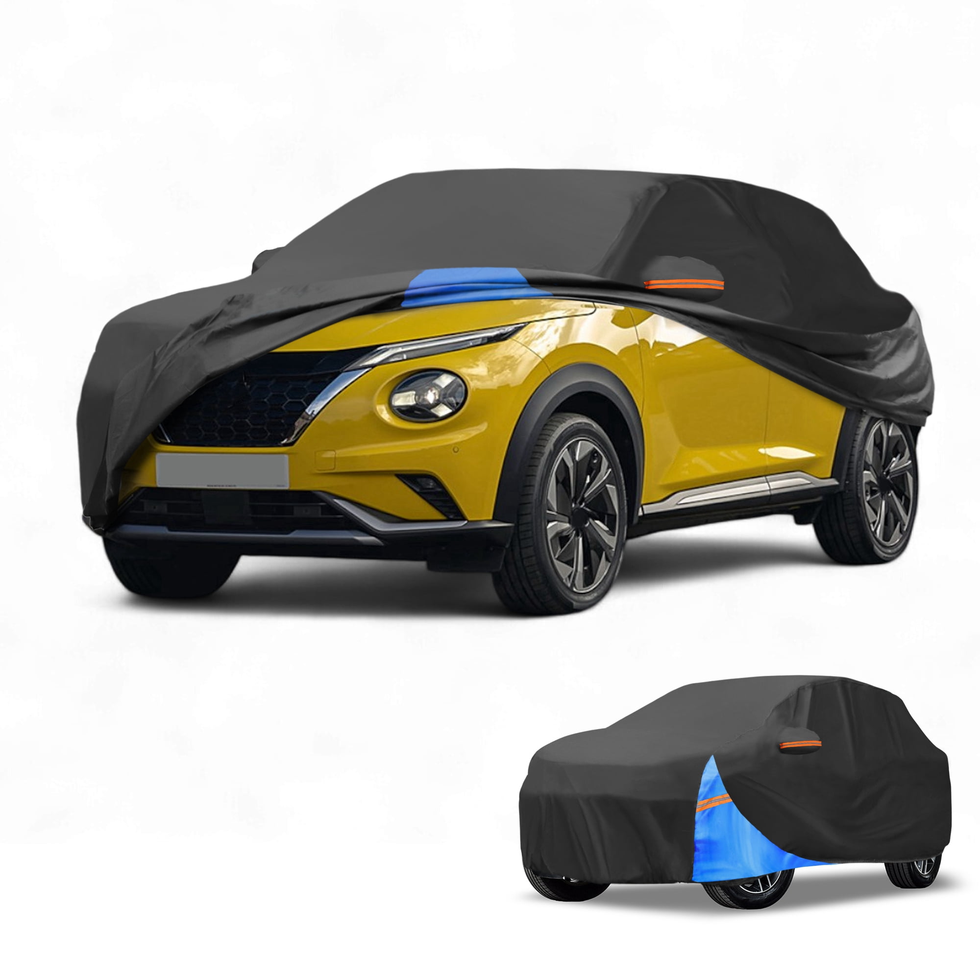 Unique Bargains Waterproof Car Cover Right Side Zipper 167.32"x70.87"x55.12"