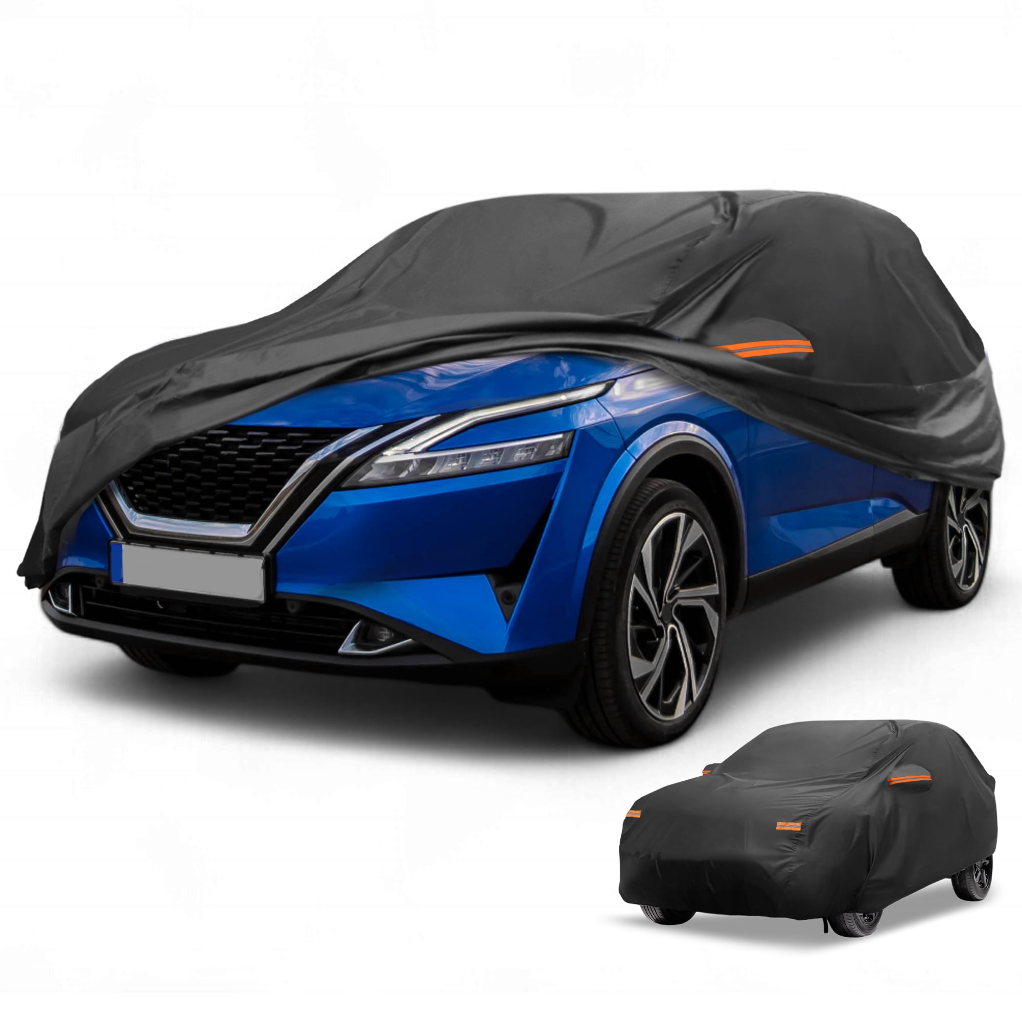 Unique Bargains Waterproof Car Cover UV-Resistant 177.17"x72.83"x55.12"