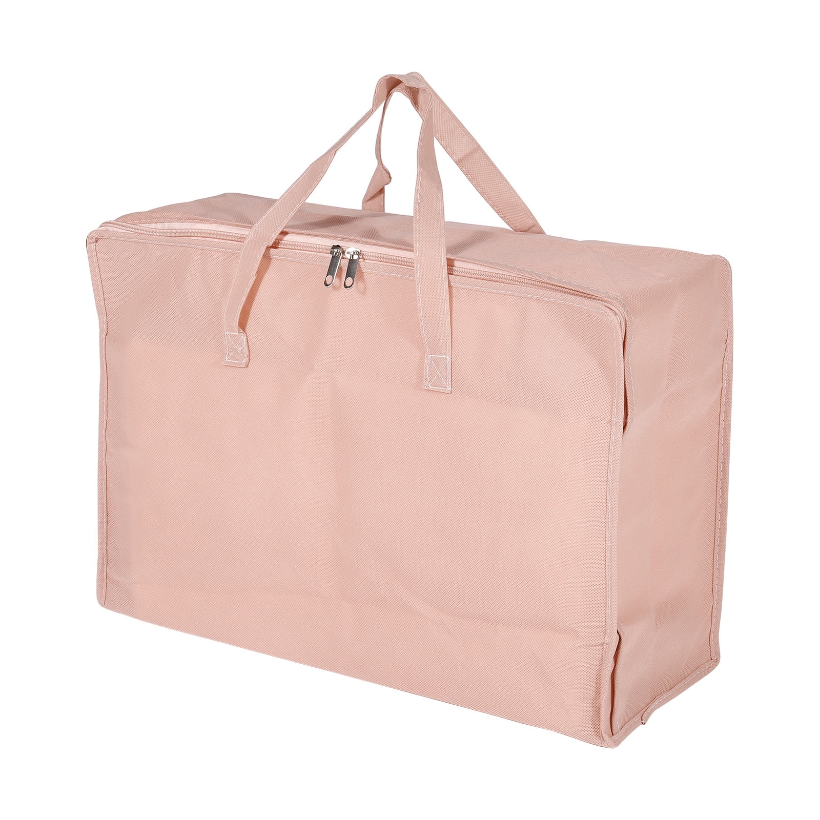 Unique Bargains Waterproof Foldable Clothes Organizer with Handles Pink 23.6"x9.8"x16.9"