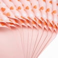 thumbnail image 1 of Unique Bargains Waterproof Heart Luxury Matte Gift Wrapping Paper Light Pink 22.4"x22.4", 1 of 5