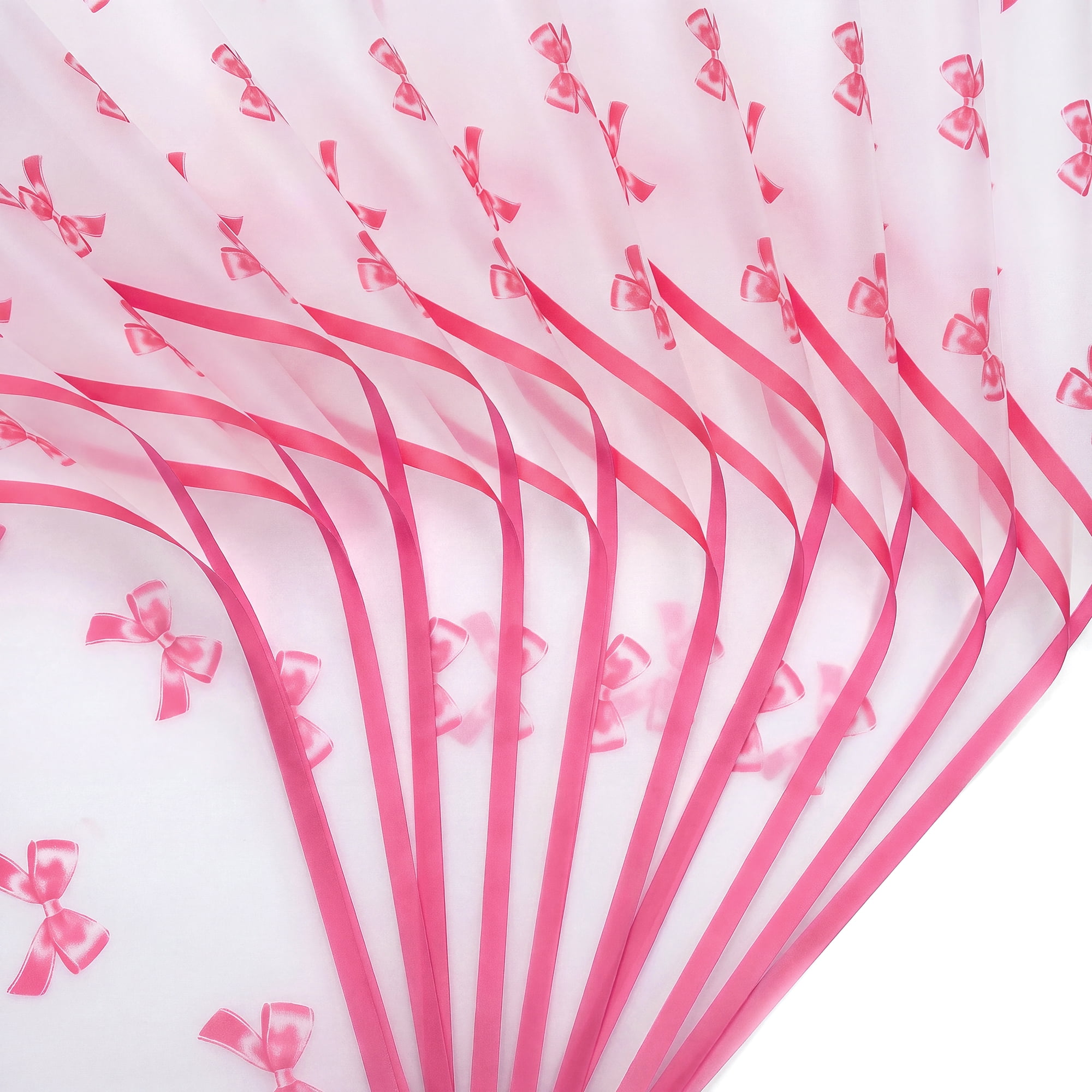Unique Bargains Waterproof Luxury Matte Gift Wrapping Paper for Bouquets Pink 21.3"x 21.3"