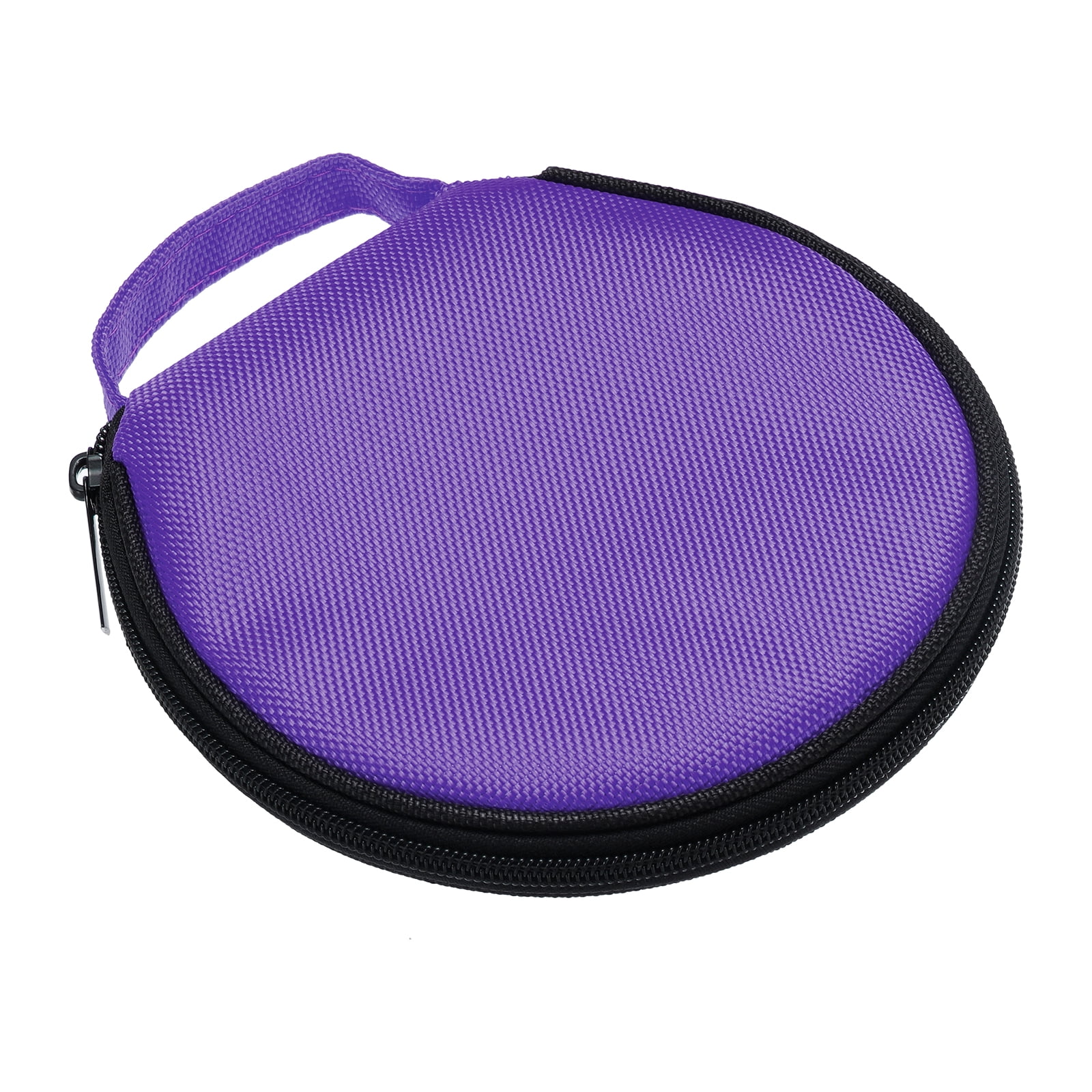 Unique Bargains Waterproof Portable Tote Disk Record Storage Organizer Purple