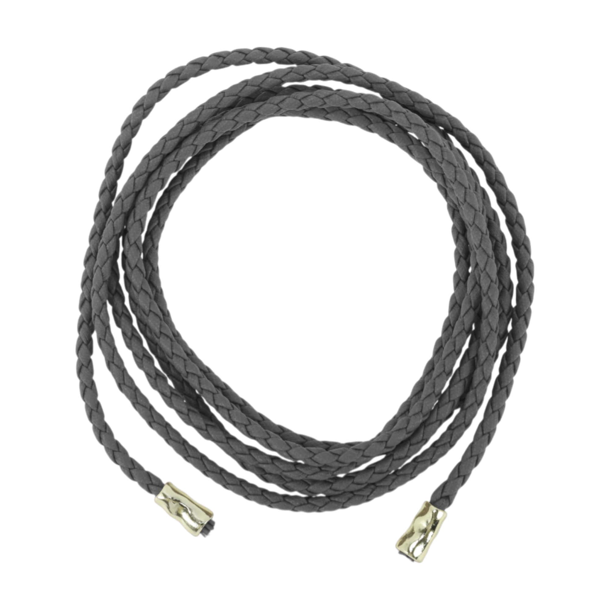 Unique Bargains Weaving Adjustable Waist Belt for Fashionable Gray