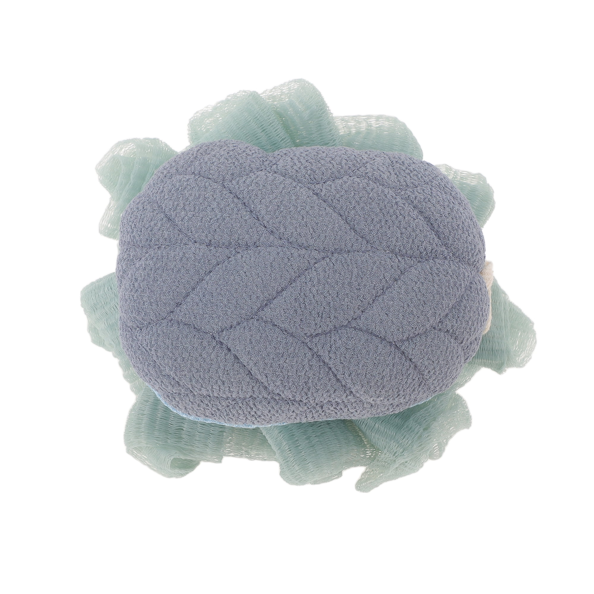 Unique Bargains Wheat Ears Bath Sponge 1 Pc Blue, Green