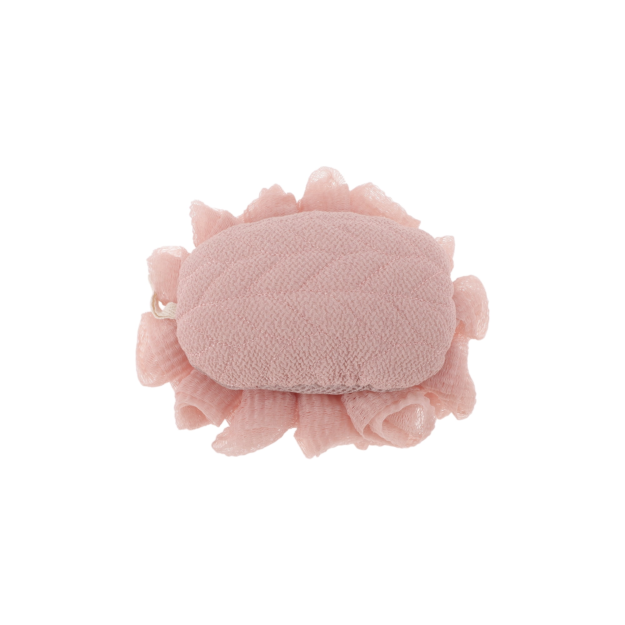 Unique Bargains Wheat Ears Bath Sponge 1 Pc Pink