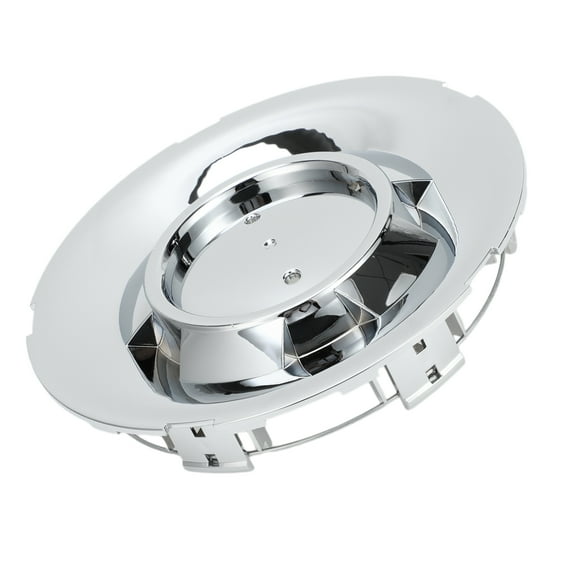 Unique Bargains Wheel Center Cap No.9597347 for Chevrolet OD:192mm/7.56" Silver Tone Plastic 1Pc
