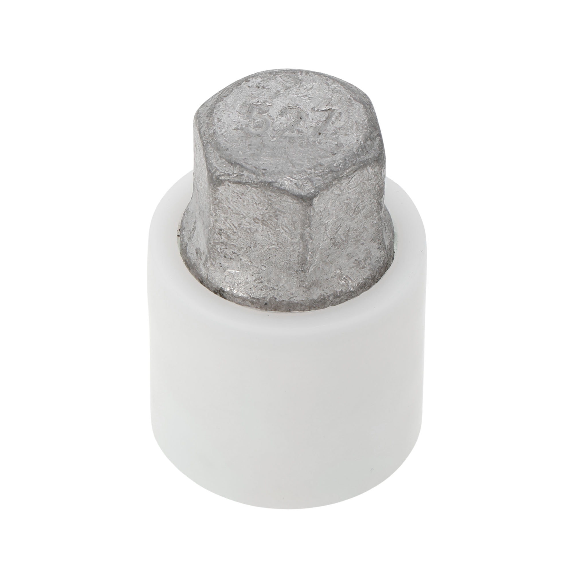 Unique Bargains Wheel Lock Lug Nut for Volkswagen Touareg Silver White