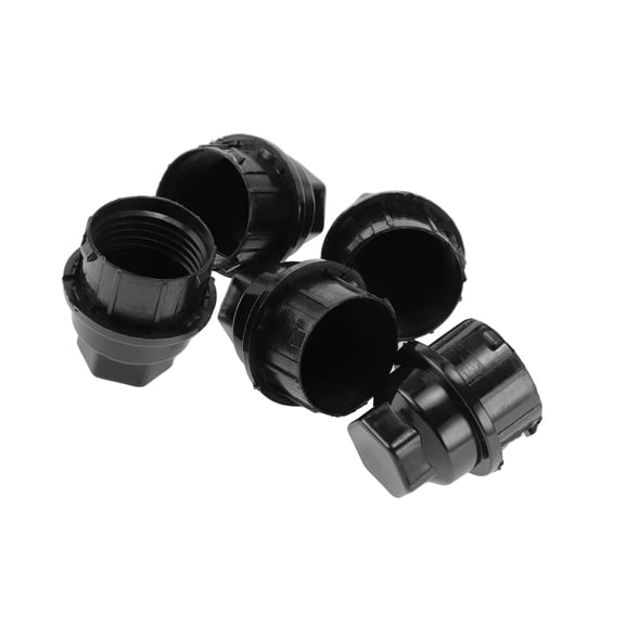 Unique Bargains Wheel Lug Nut Bolt -Car- for Chevrolet Camaro 1997-2002 Plastic Black - 5 Pcs