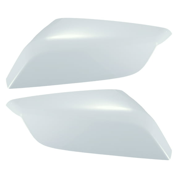 White 1 Pair Car Side Door Wing Mirror Cover Rear View Mirror Cap for Chevy No.84026841/84026842