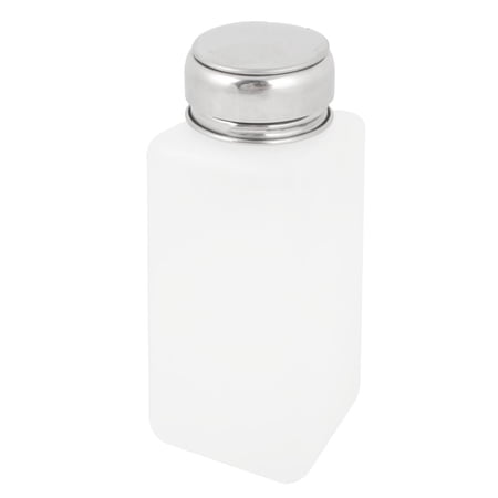 Unique Bargains White 250ml Chemical Reagent Container Alcohol Bottle for Laboratory