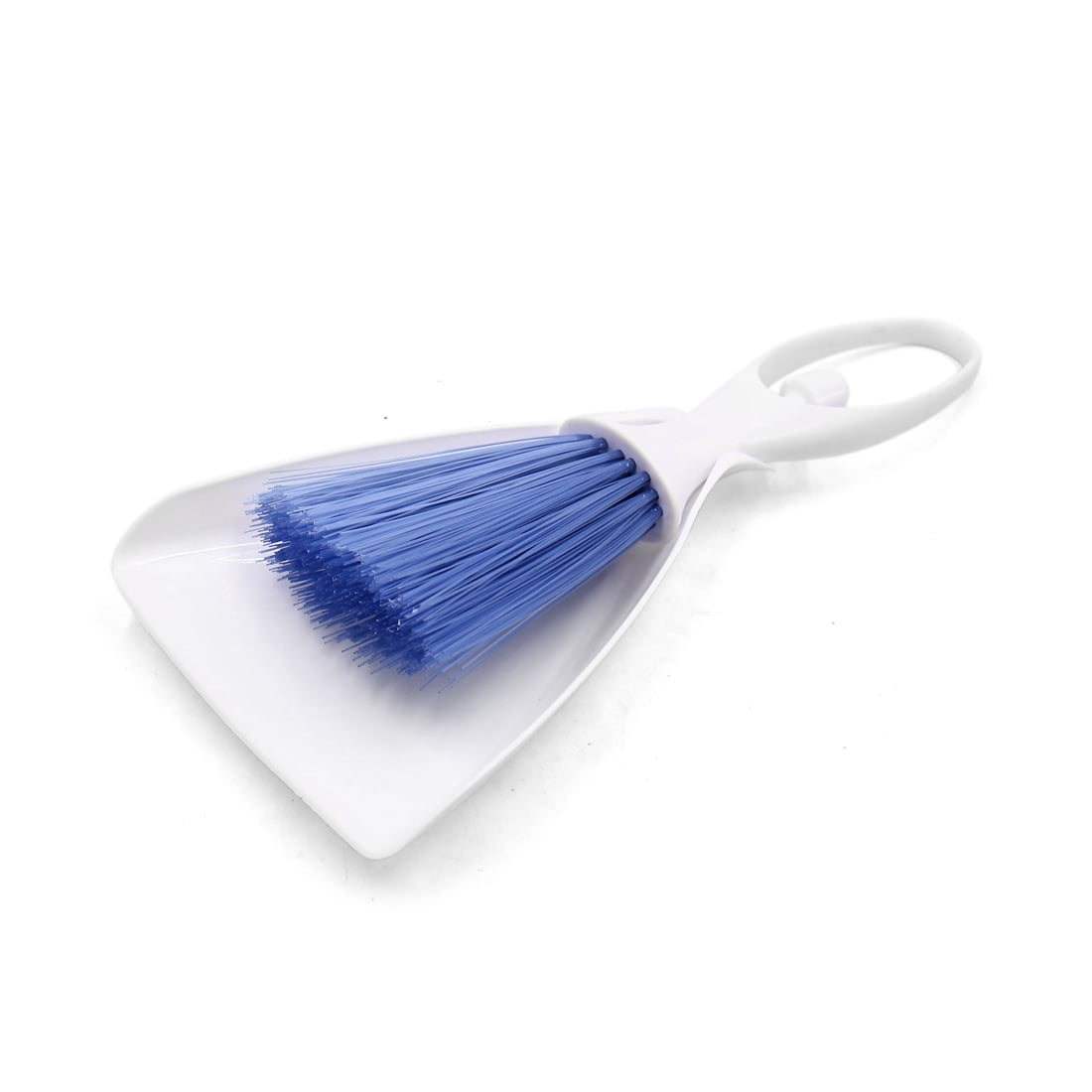 Unique Bargains White Blue Car Dashboard Air Vent Dust Brush Broom