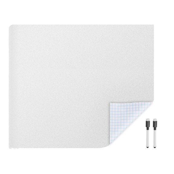 Unique Bargains Whiteboard Wall Sticker Roll Dry-Erase Board 39.4" x 23.6"