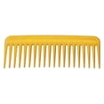 thumbnail image 1 of Unique Bargains Wide Tooth Hair Comb Hair Detangling Comb Wet and Dry Plastic Gold Tone, 1 of 6