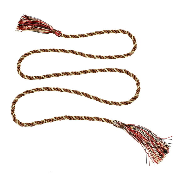 Unique Bargains Window Curtain Tieback Tie Back Tassels Trim Rope Cord String 133cm Multicolor for Home Essential
