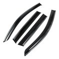 thumbnail image 1 of Unique Bargains Window Deflectors Car Side Window Vent Visors for Toyota Corolla Cross 2022-2024 Black Rain Guards Sun Visors Wind Vent Visors Window Vent Shades, 1 of 7