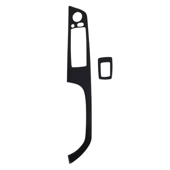 Unique Bargains Window Lift Switch Panel Trim Cover for BMW 3 Series E92 2005-2011 Front Left Right Car Door Window Control Button Interior Accessories Piano Black