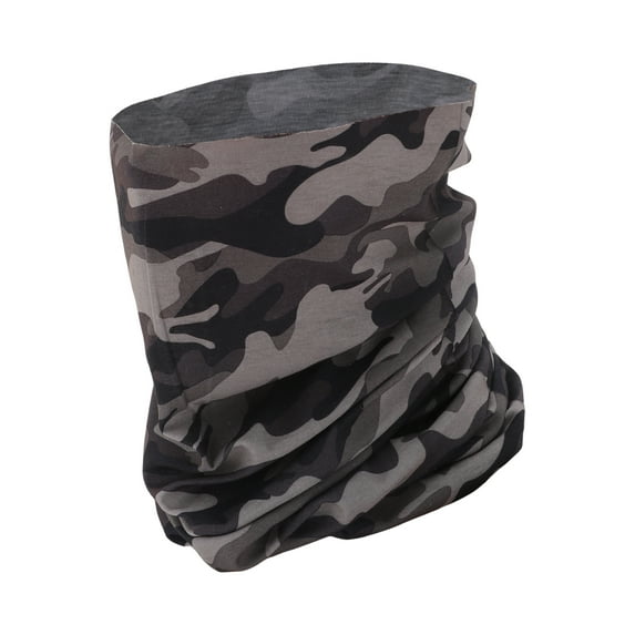 Unique Bargains Windproof Face Scarf Mask 1 Pc Black, Gray