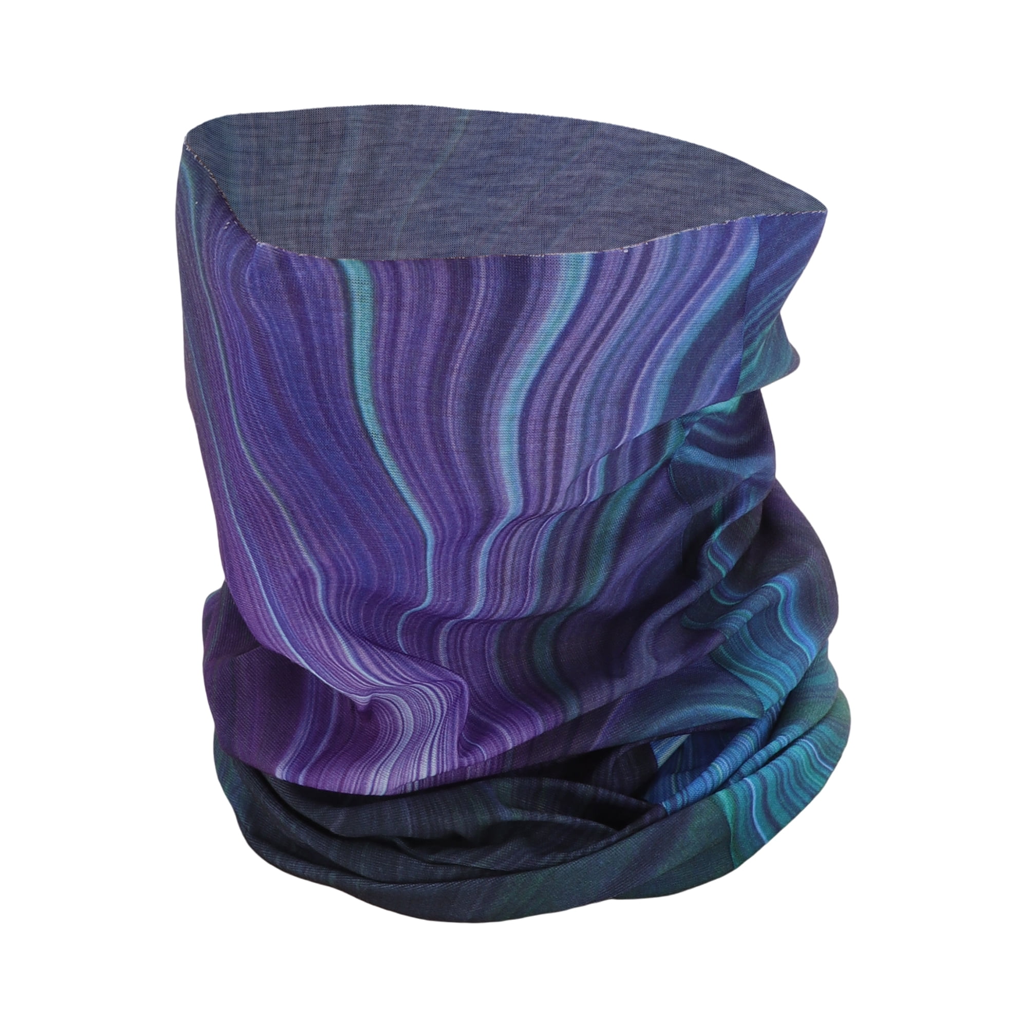 Unique Bargains Windproof Face Scarf Masks 1 Pc Purple, Deep Green