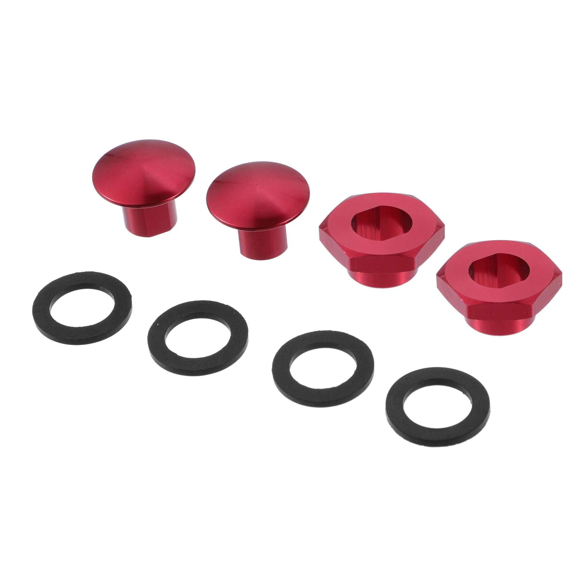 Unique Bargains Windshield Glass Strut Pillar Hardware Kit for Honda Civic and CRV Red