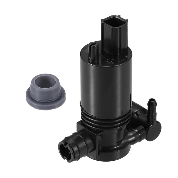 Unique Bargains 1PC Windshield Washer Motor Pump Fit for Ford B-Max 2011-2015 for Ford Fiesta Mk7 Mk8 2008-2015 Black