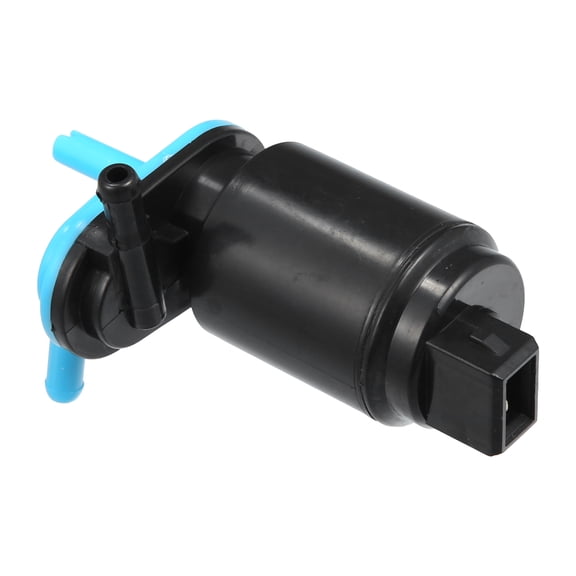 Unique Bargains Windshield Washer Motor Pump with Grommet Replacement for Opel Agila Black