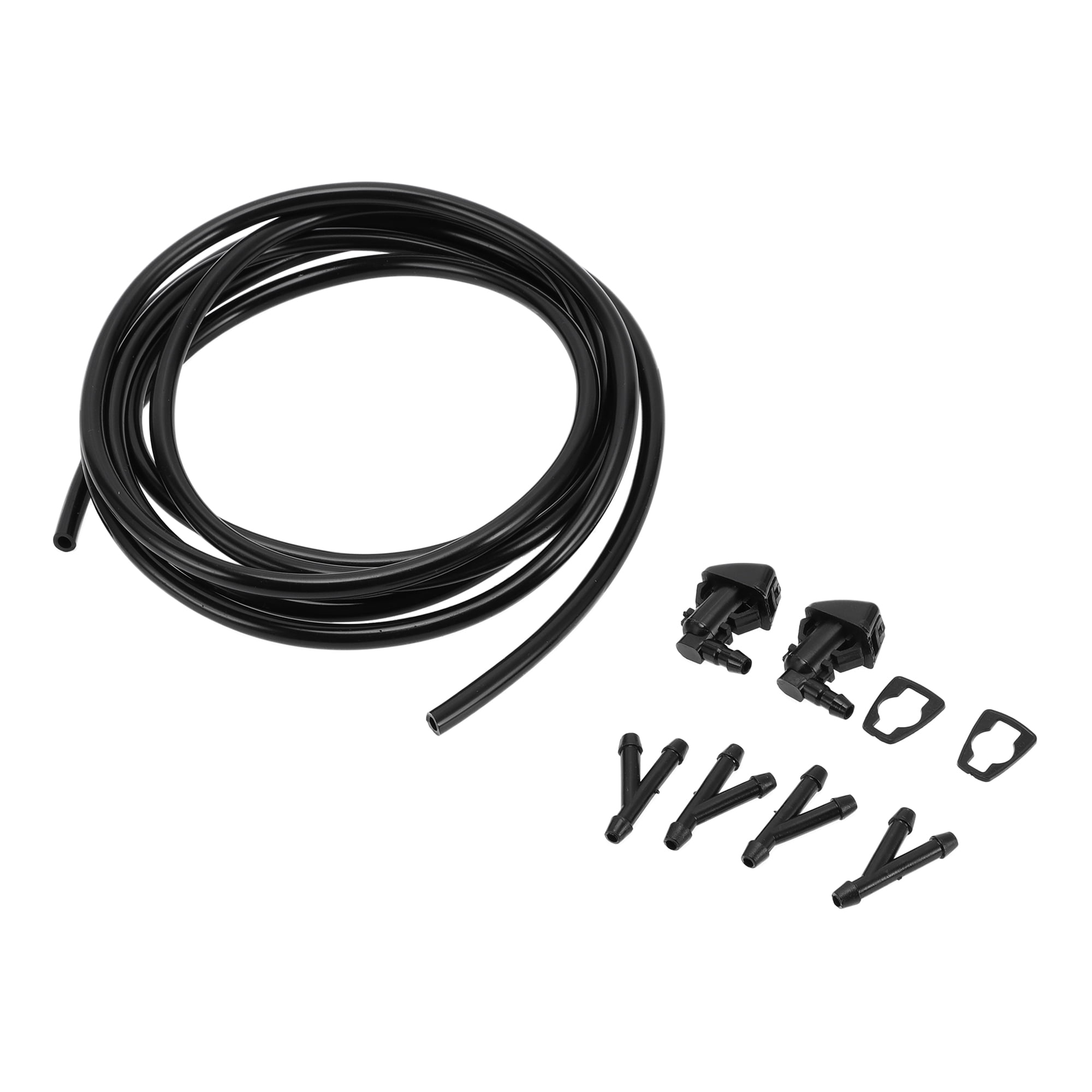 Unique Bargains Windshield Washer Nozzle Kit for Ford Edge 2011-2015