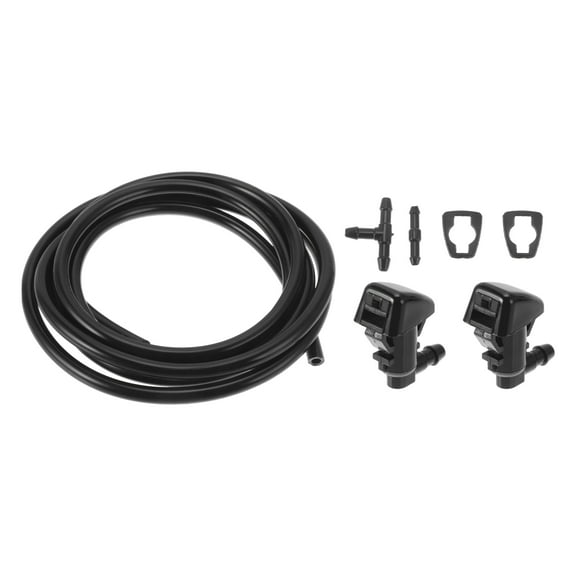 Unique Bargains Windshield Washer Nozzle Kit for Pontiac G6 2005-2010 No.15247800 with Gaskets T Hose Connector