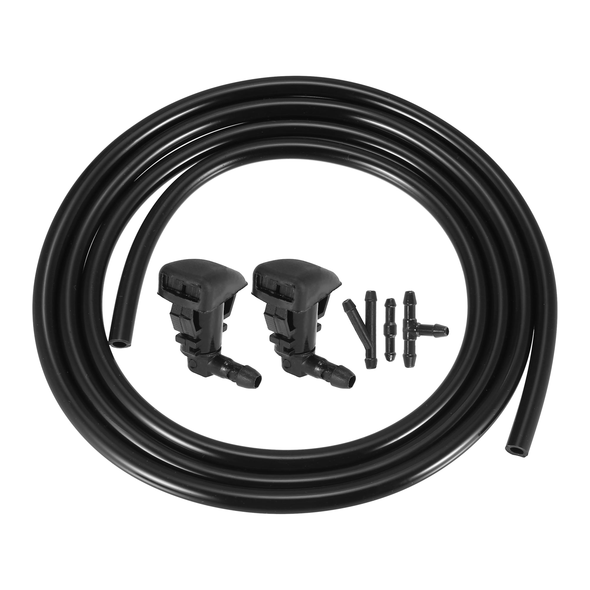 Unique Bargains Windshield Washer Nozzle Sprayer Kit for Lincoln MKZ with Hose
