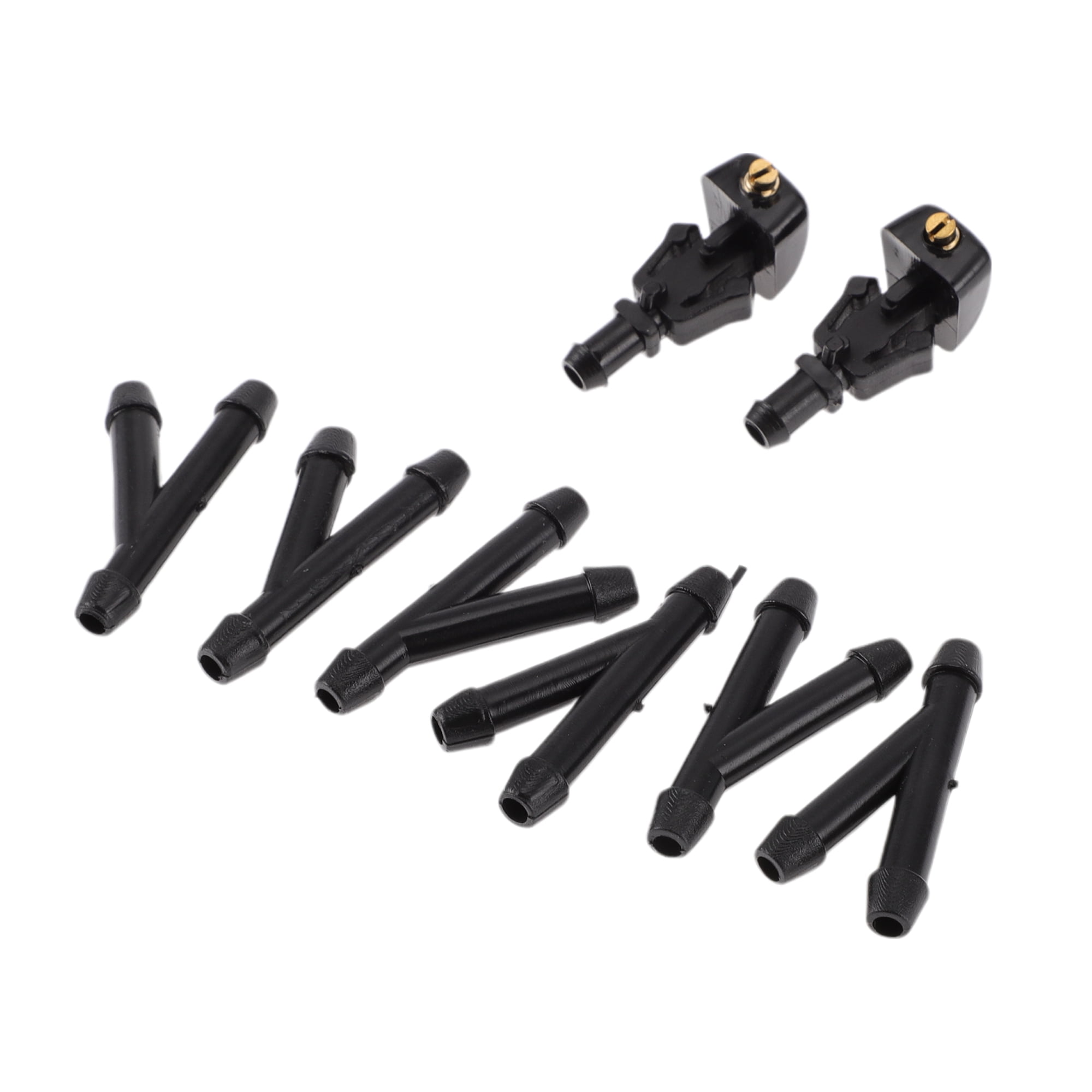 Unique Bargains Windshield Washer Nozzle for Nissan Armada 2005-2015 with Hose Connector