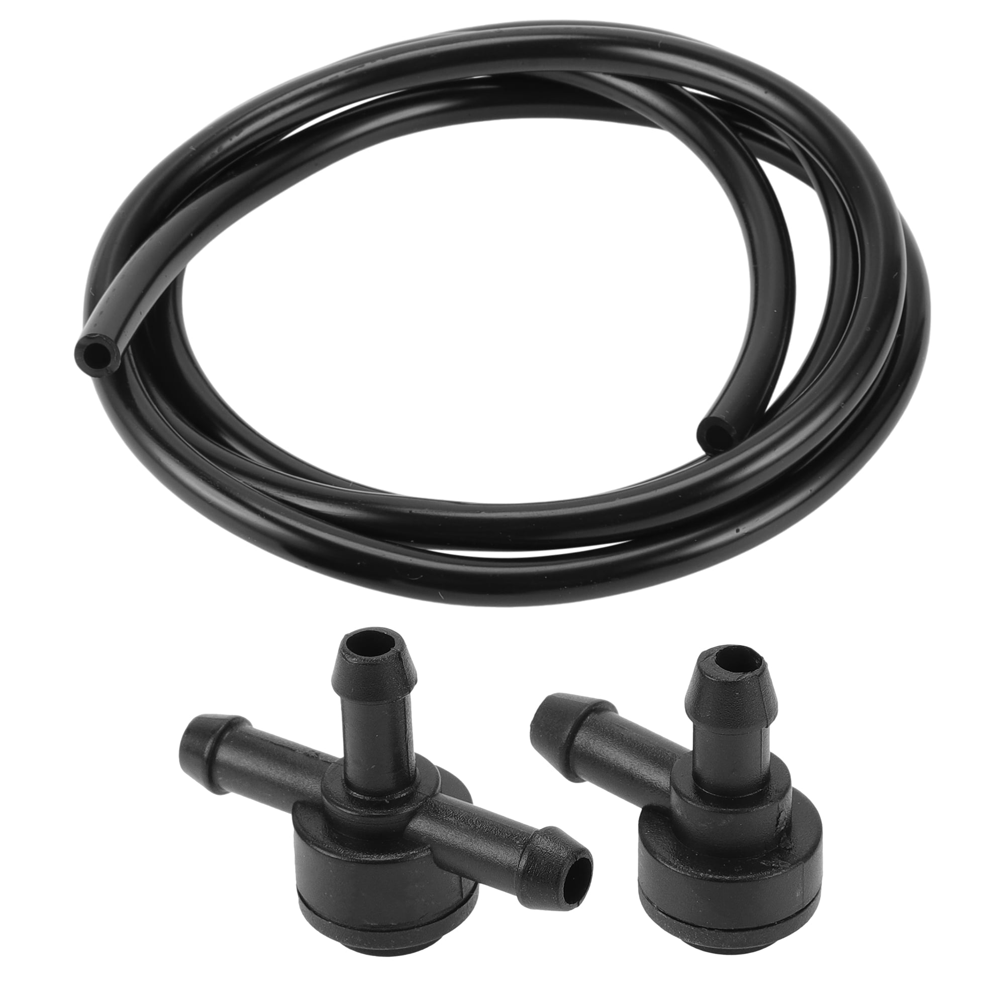 Unique Bargains Washer Nozzle with 1.2 Meter Fluid Hose for Volvo C30 Black