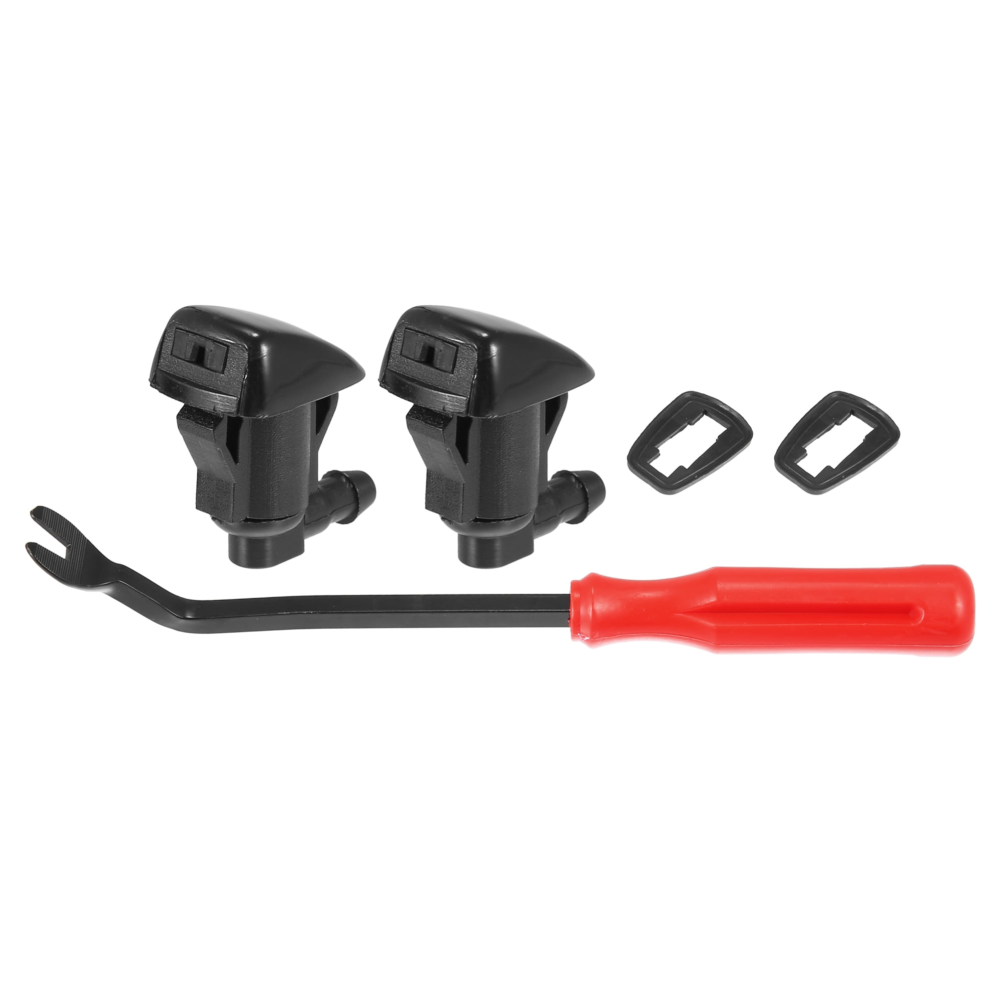 Unique Bargains Windshield Washer Nozzles Kit 15247800 for GMC Acadia 2011-2012 1 Set
