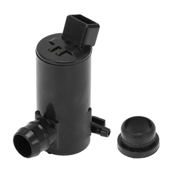 Unique Bargains Windshield Washer Pump for Volvo V70 1998-2007,for Volvo XC90 2005-2014 Black Front Washer Fluid Pump Windshield Wiper Pump Plastic 1 Pc