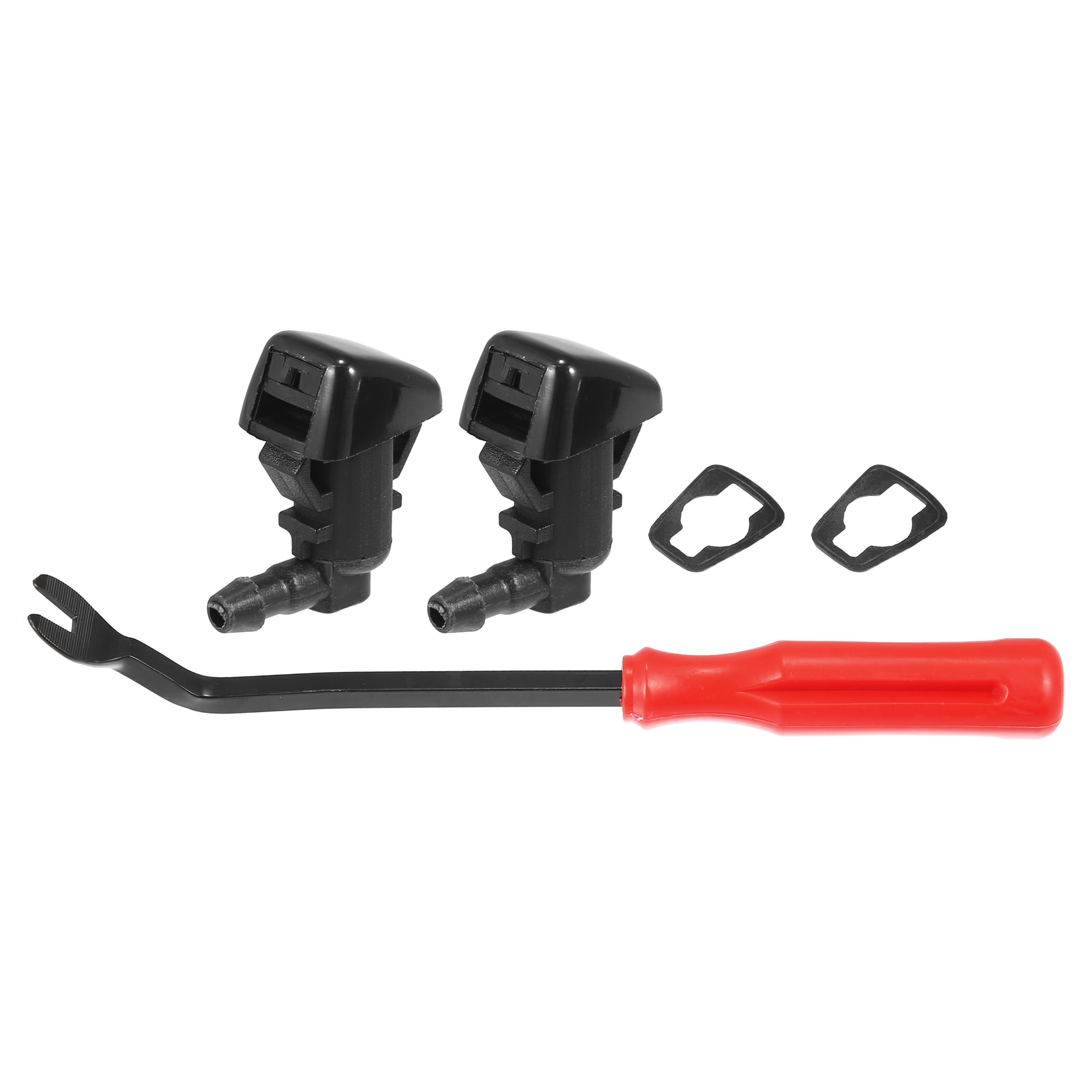 Unique Bargains Windshield Wiper Washer Nozzle Kit for Lincoln MKX 2011-2015