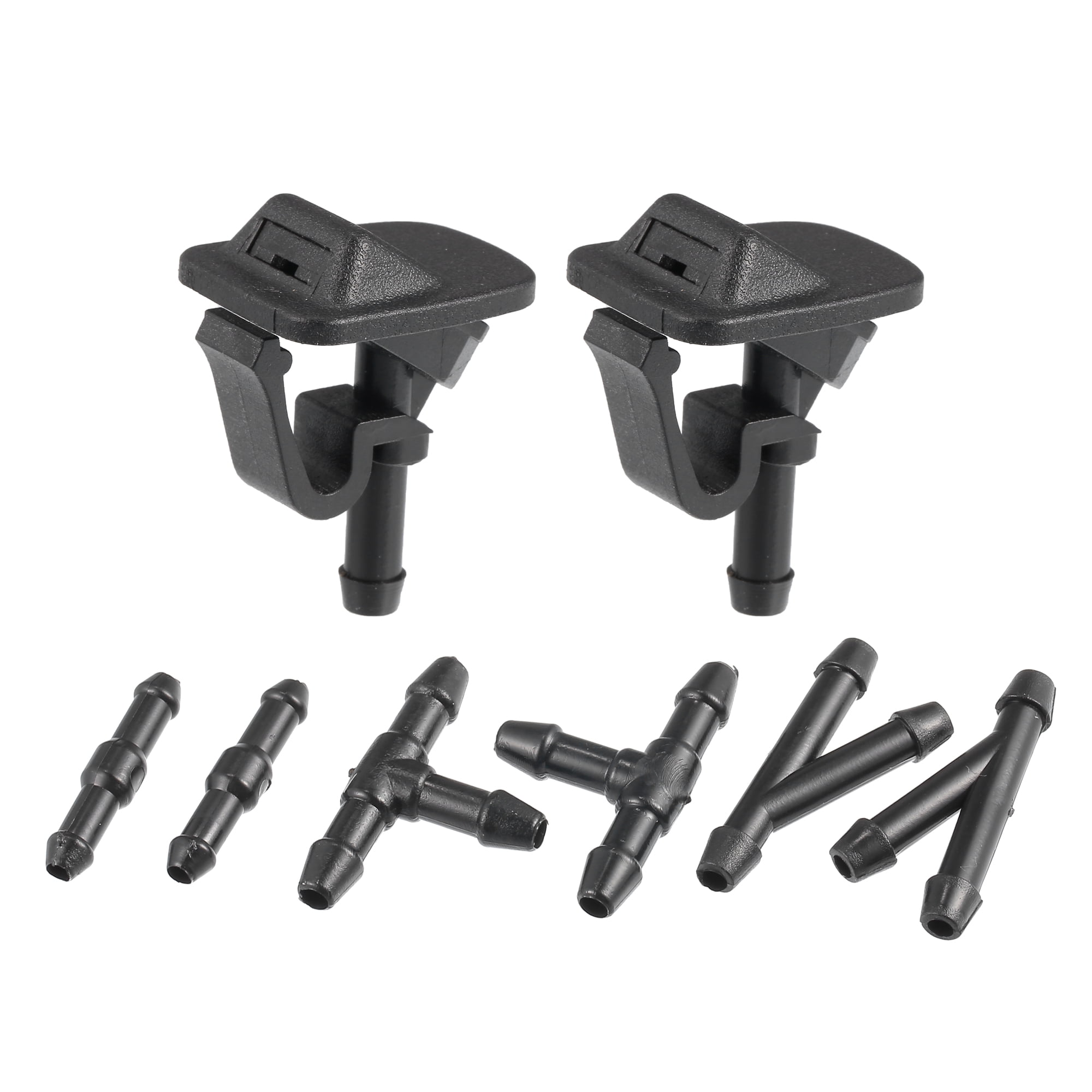 Unique Bargains Windshield Wiper Washer Nozzle Set for Jeep Wrangler 2002-2012