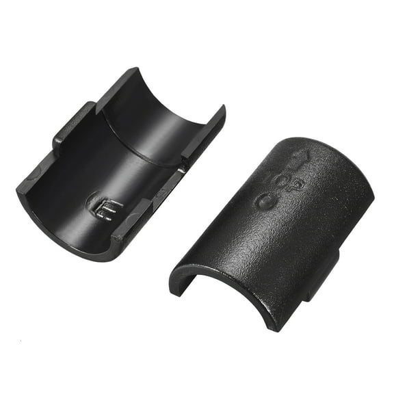 Unique Bargains Wire Shelf Clips 3/4 Inch Wire Shelving Lock Clips Plastic for Wire Shelving System, 2 Pairs