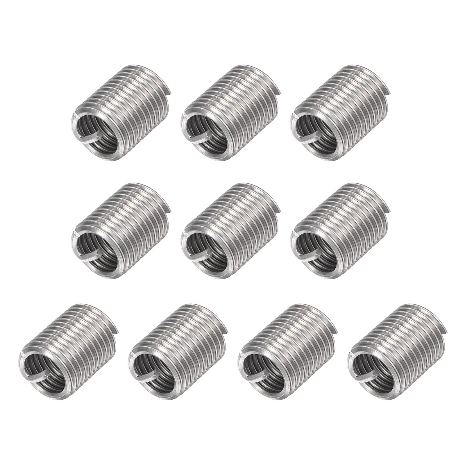 Unique Bargains Wire Thread Inserts Stainless Steel Coiled Wire Threaded Sleeve 1/2-13 UNC