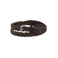 thumbnail image 1 of Unique Bargains Women Adjustable Pin Buckle Skinny Braided Belt for 26-33" Waist Brown, 1 of 6