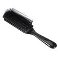 thumbnail image 1 of Unique Bargains Hair Brush 9 Row Styling Brush for Women Detangling Brush Travel Wet Hair Brush for Curly Hair Black, 1 of 7