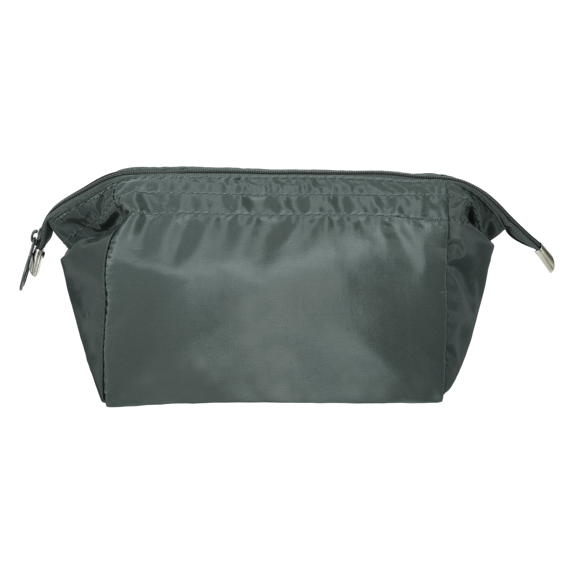 Unique Bargains Women Durable Makeup Bag for Business Travel Vacation Wedding Gym Gray