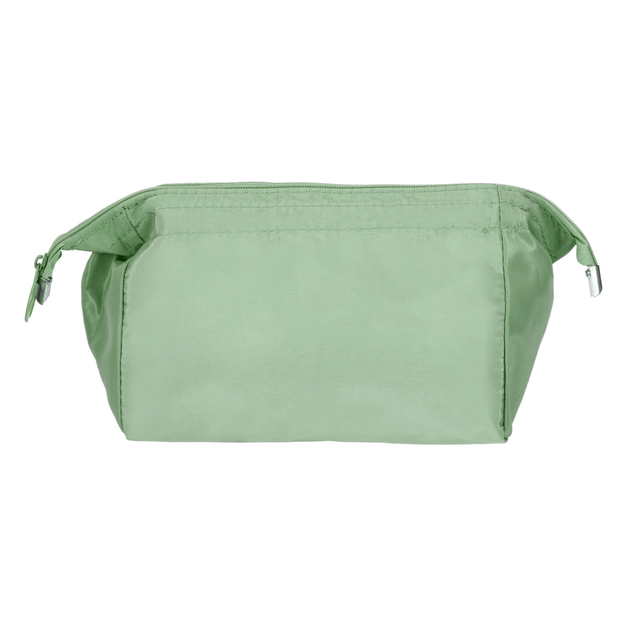 Unique Bargains Women Durable Makeup Bag for Business Travel Vacation Wedding Gym Green