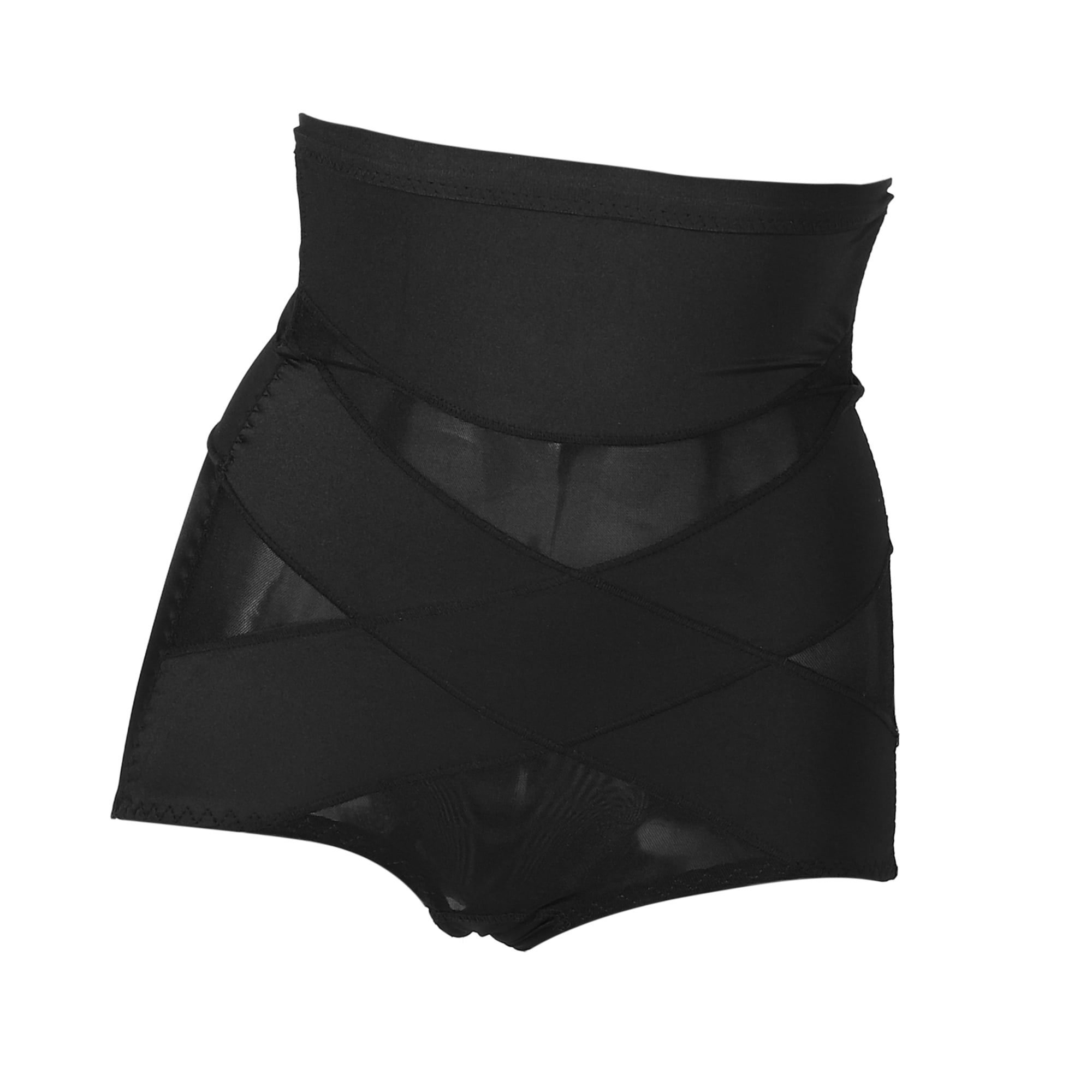 Unique Bargains Women High Waist Slimming Body Shaping Tummy Control Shapewear XL Black