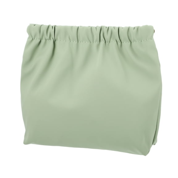 Unique Bargains Mini Cosmetic Bag Small Portable Makeup Bag Multiple Inner Pocket Storage Bag Women Cosmetic Pouch Green
