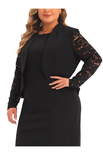 Lace Bolero Black